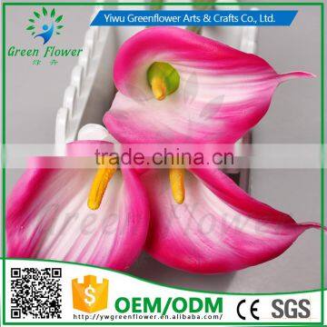 2016 Calla Lily Real Touch PU Latex Artificial Flowers for Home Decorative Flowers Wreaths Flowers Wedding Party Decoration photo-3