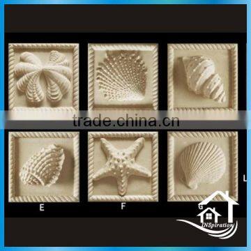 Artificial sandstone 3d wall panel