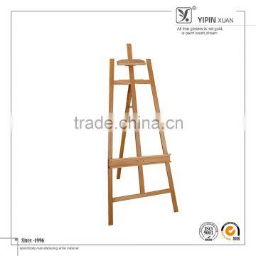 In Stock Hot Selling 165*9*68cm Custom Wooden Painting Easel For Students