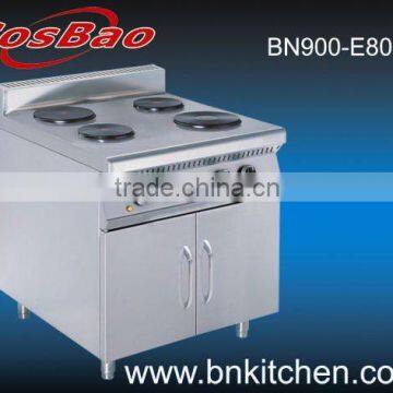 Electric cooking stove with Cabinet