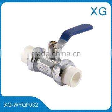 Brass Handle Brass Ball Stop Vale/brass Insert Ppr Pipe Stop Valve/brass Ball Cock Valve/stop Valve Dn20 photo-2