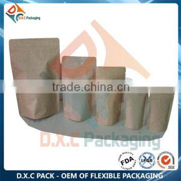 Resealable Zipper Aluminum Foil Food Supplement Poly Bag photo-5