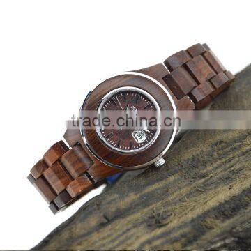 Watch Men Custom Logo Wood Wrist Watch In Fashion Style Cheap Wood Wrist Watch photo-4