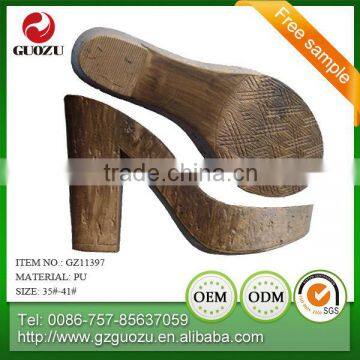 Lady Latest Design Laxious Wedge Sandals pu Sole