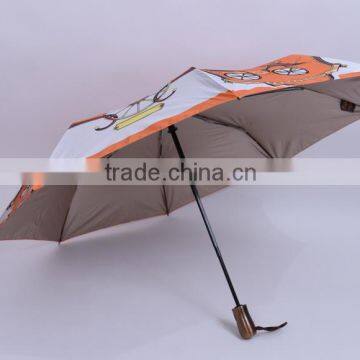 Wind is Prevented Bask in Dual-use Folding Umbrella in the Rain or Shine photo-4