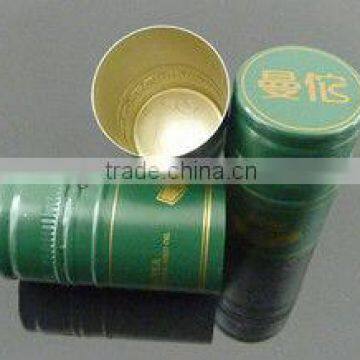 2013 Newest Design Metal Green Screw Aluminum lids for jars