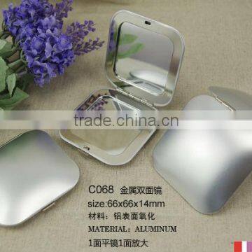 Compact Square round Foldable makeup mirror/Lady favourite handheld professional makeup mirror