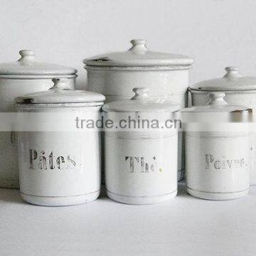 Kitchen Container, Galvanised Iron Container, Decorative Iron Container