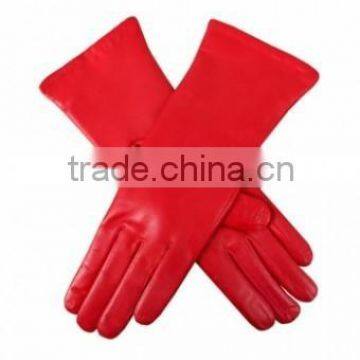 Women's Cashmere Lined Leather Gloves