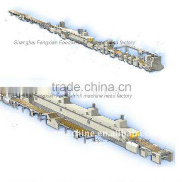 Hard biscuit production line