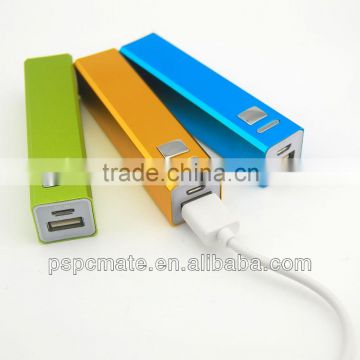 2600MaH Mini power bank mobile battery Charger power battery for samsung