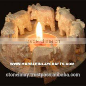 Candle Votive Holder Stone Candle Stands