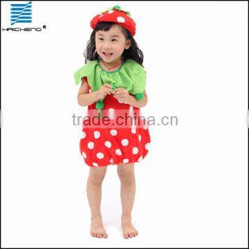 child cosplay strawberry fruit costumes