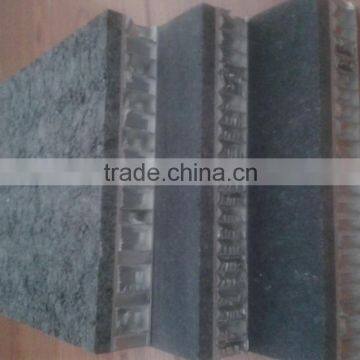 Black granite aluminum honeycomb composite panel for exterior cladding-Big size and lightweight