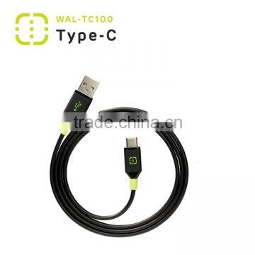 ABS housing 2.0 3A Type C to USB A male Charge and Sync cable