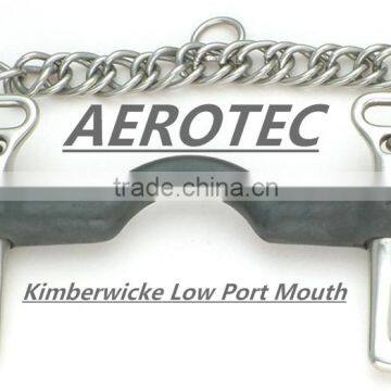 Horse Equipment Kimberwicke Low Port Mouth Horse Bits