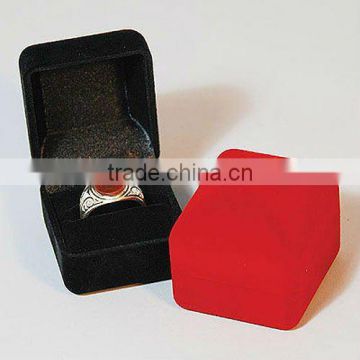 Black red fashion jewelry box velvet, jewelry packaging box, box jewelry