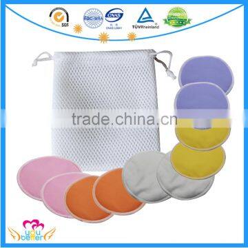 Good Quality Soft Bamboo Breast Pads Reusable Feeding Nursing Milk Pad With Mesh Bag                        
                                                Quality Choice
                                                    Most Popular