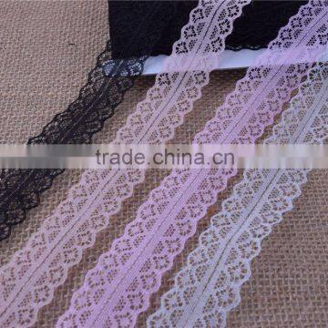 18yards 4colors Bilateral Handicrafts Embroidered Net Lace Trim Ribbon.DIY Cheap lace WIDE 2.7cm