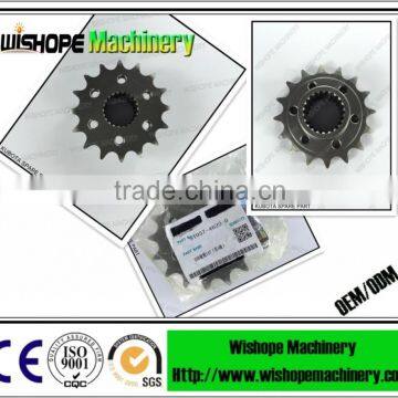 The 16Teeth sprocket kubota DC60 DC70 harvester spares