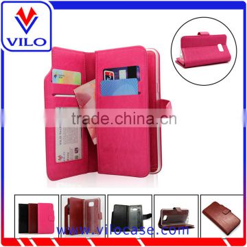 card holder leather wallet case for samsung Note 5