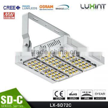 Modular Design Adjustable Bracket 100-140lm/W Different Beam Angle CE Rohs Meanwell Driver 150W LED Tunnel Light