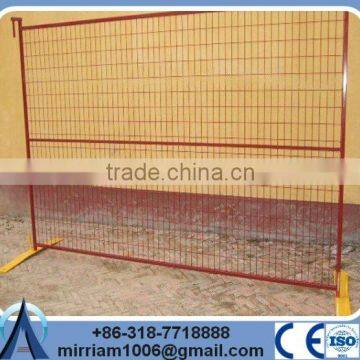 Easy to Install Mobile Construction Galvanized Temporary Fence