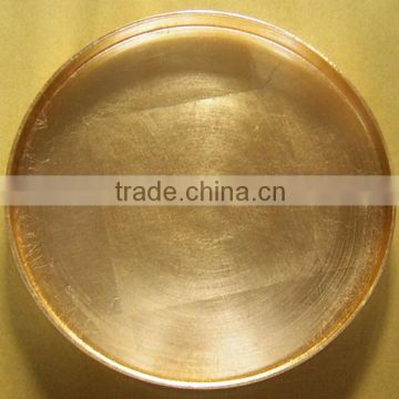 Party plastic decorative round tray