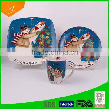 Christmas dinner set ,ceramic dinner set