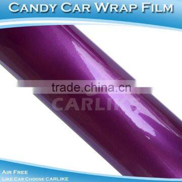 1.52*20m 5x65FT CARLIKE Wholesale Candy Color Car Body Film
