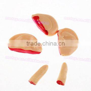 hot sale Scary sticky organ disgusting ear finger toys