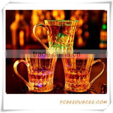 2015 Color Changing Promotional LED Cup colorful pub party carnival led flashing cups 285ml Colorful LED flash cup(DC24017)