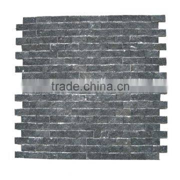 Split Basalt Mosaic Tile Small Brick Mosaic Tile