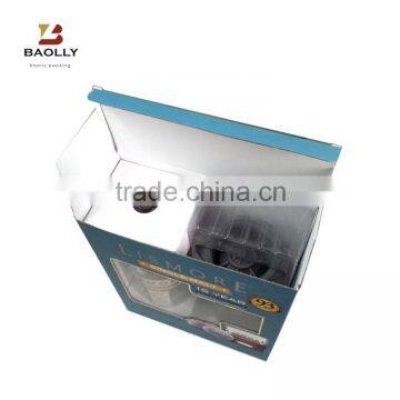 Custom Wine Glass Bottle Gift Box With Pvc Window Supplier's Choice photo-4