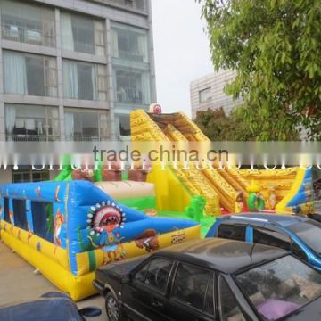 New arrival inflatable amusement park with slide