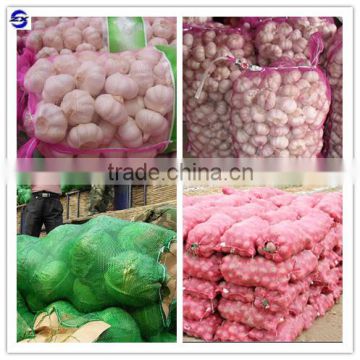 Tubular mesh bag draw string mesh bag leno mesh bags