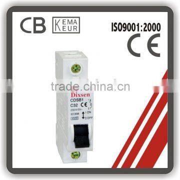 KEMA miniature circuit breaker (CDSB1 Series)