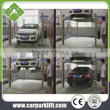 Heavy Duty Hydraulic 4 Post Parking Lift for Parking and Repairing Purpose photo-6