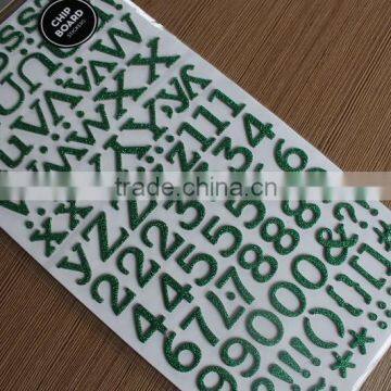 Cut out Chipboard decorative Stickers