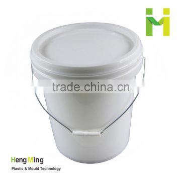 Newest!!! 17 liters plastic pail plastic container with metal handle