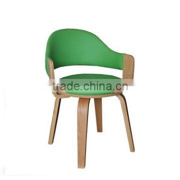 2016 New Style Cheap Solid Wood pu Washable Comfortable Dining Chair Y377