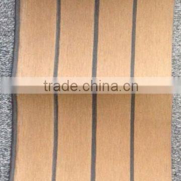 Soft decking pvc teak decking floor for boat 190X5mm