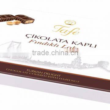 Tafe Turkish Delight Chocolate Covered with Hazelnut 500 g - 815 code