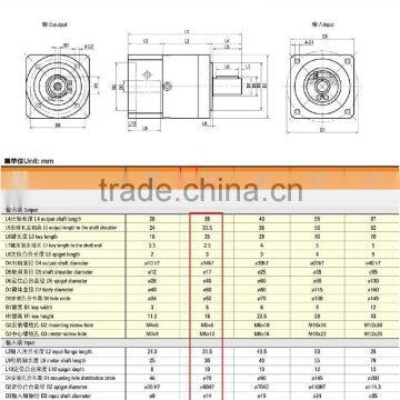 24V dc Planetary Gear Motor,60mm Planetary Gear Reducer photo-6