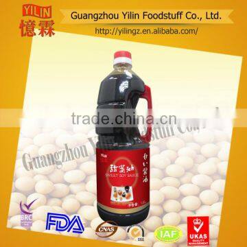 1.8L Sweet soy sauce with BRC certification