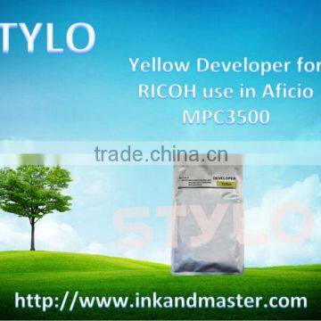 Yellow Developer for Ricoh use in Aficio MPC3500, professional and responsible manufacturer