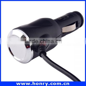 Factory stylish car charger with led ring