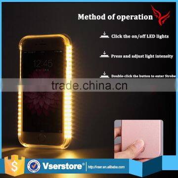 New selfie led light up cell phone cases for iphone 6 plus with backup battery                        
                                                Quality Choice
                                                                    Supplier's Choice