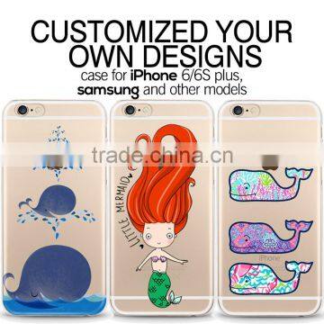 High Quality Printing 3D Case Mobile Phones Covers for Iphone6 Case for Iphone 6s Plus for Samsung j2 j7 Back Cover for Iphone 7