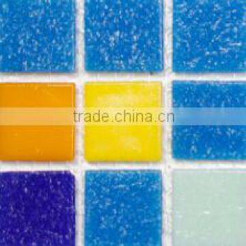 non-slip colorful mosaic picture swimming pool ceramic tiles